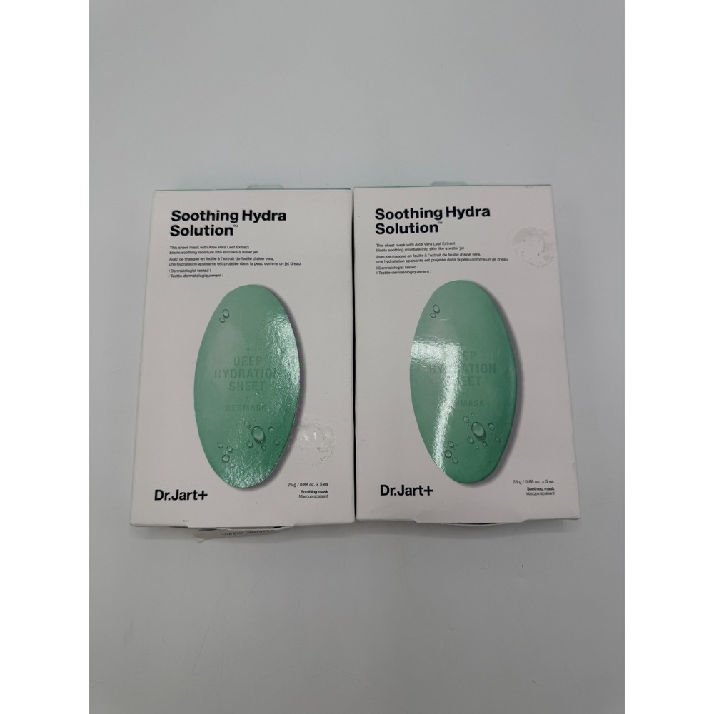 EXP 01/27 DR.JART+ Dermask Water Jet Soothing Hydra Solution Mask | 10 Sheets